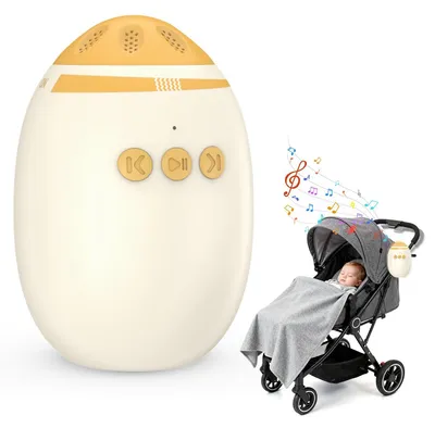 Produktbild von Kinderwagenschaukler mit White Noise, 11 Klänge, Stufenlos Einstellbar, Bluetooth für Kinderwagen