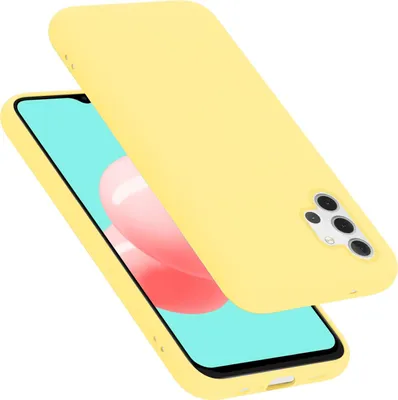 Produktbild von Cadorabo Schutzhülle für Samsung Galaxy A32 5G Hülle in Gelb Handyhülle Case Cover TPU Etui