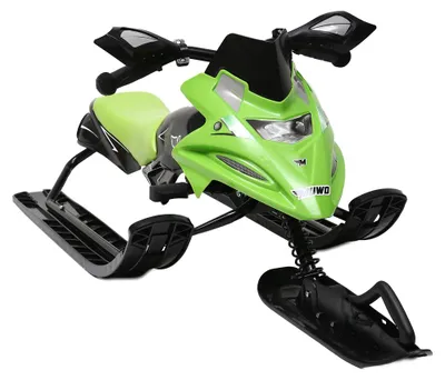 Produktbild von Einheitsgröße MW-335|MUWO "Snowglider" Kinder Lenkschlitten grün