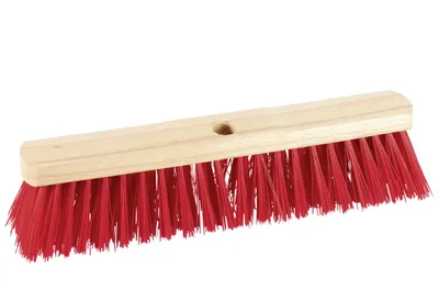 Image de Nölle 243450 Nölle Besenkopf Straßenbesen rot Holz 40,0 cm breit