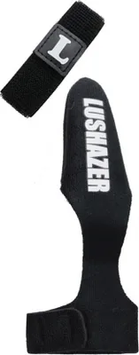 Produktbild von LUSHAZER Angelrutenschutz-Set, elastische Stangenspitzenabdeckung + Wickelband, Schwarz