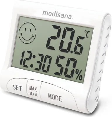 Produktbild von medisana HG 100, digitales Hygrometer für innen, Anzeige der Luftfeuchtigkeit