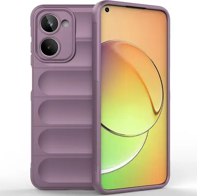 Obrázek produktu pro Realme 10 Pouzdro, Měkké TPU Silikonové Nárazuvzdorné Ochranné Pouzdro pro Realme 10 Fialová