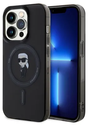 Produktbild von Karl Lagerfeld IML Iconic MagSafe – iPhone 14 Pro Max Hülle (Schwarz)