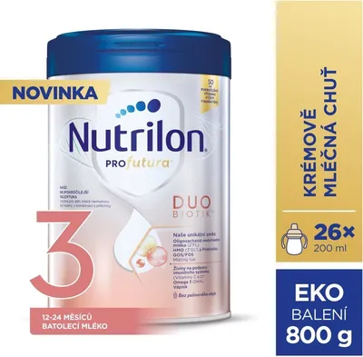 Obrázek produktu pro Nutrilon Profutura Duobiotik 3 batolecí mléko 800 g