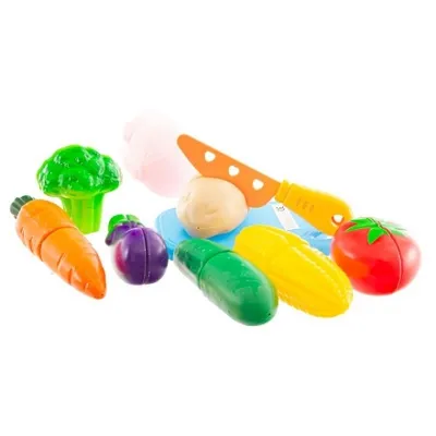 Zdjęcie produktu dla Plastikowy zestaw do żywności, warzywa, Tulimi