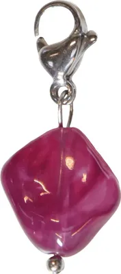 Image de Kentucky Horsewear : porte-clés Lucky Charm Stone, pendentif, bordeaux, taille L