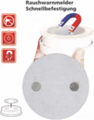 Obrázek produktu pro Rychlé upevnění zařízení kouřového alarmu