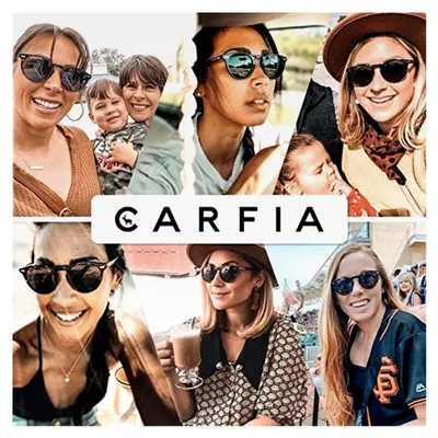 Produktbild von Polarisierte Runde Sonnenbrille für Damen mit 100% UV-Schutz, Retro-Design, Outdoor, Anti-Blendung