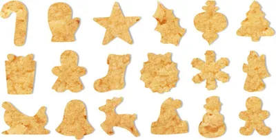 Zdjęcie produktu dla 18 świątecznych foremek do ciastek wykonanych ze stali nierdzewnej