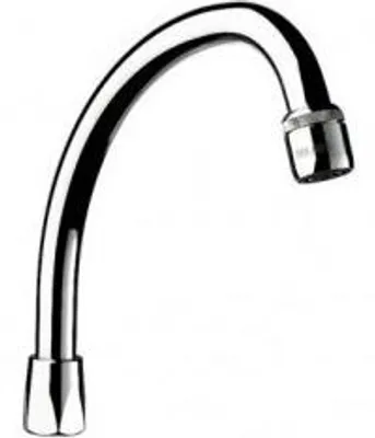 Produktbild von Universeller Wasserhahn mit Schwanenhals Chrom - Delabie, Länge 200 mm
