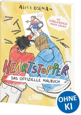 Image de Heartstopper - Das offizielle Malbuch: Ein einzigartiges Malbuch mit Illustrationen aus der Heartstopper-reihe - mit exklusiven, noch nie ge
