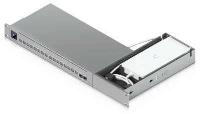 Zdjęcie produktu dla Ubiquiti UACC-Pro-Max-16-RM, Zestaw do montażu, Poliwęglan (PC), Stal, Czarny, Srebrny, 1 szt., 1,1 kg