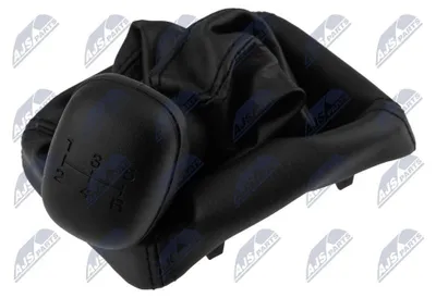 Produktbild von NTY Schaltknauf Schalthebelknauf Schwarz Kunstleder für FIAT DUCATO Pritsche/Fahrgestell (230) DUCATO Bus (230) DUCATO Kasten (230L)