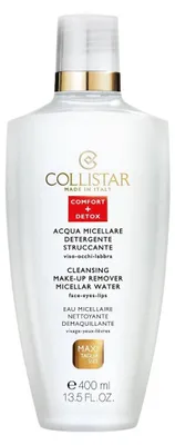 Image de Collistar Aacqua Micellare : Eau micellaire démaquillante et nettoyante, pour tous types de peau, 400 ml