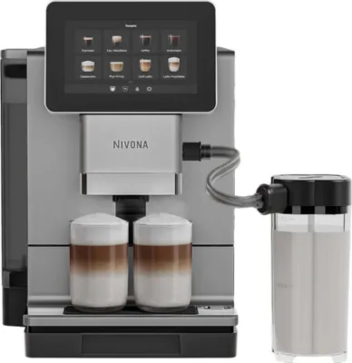 Produktbild von Nivona NIVO 9103, Espressomaschine, 2,2 l, Gemahlener Kaffee, Eingebautes Mahlwerk, 1465 W, Grau