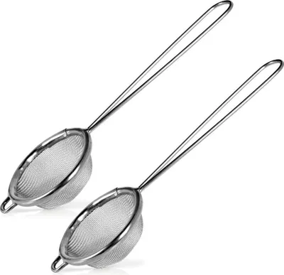 Produktbild von Kleines Küchensieb aus Edelstahl zum Backen und Kochen