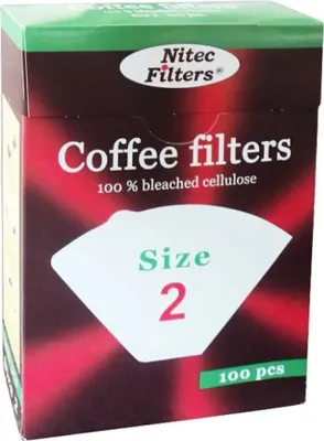 Obrázek produktu pro Papírový filtr pro kávovary Nitec K02, 2 x 100 ks.