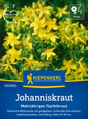 Produktbild von Kiepenkerl Johanniskrautsamen Mehrjähriges Tüpfelkraut Hypericum perforatum 250 Pflanzen