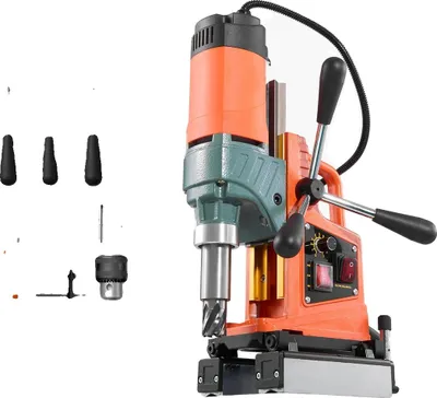 Produktbild von Magnetbohrmaschine, 0-750 U/min variable Geschwindigkeit, starker Magnetfuß, 1400W Kein Bohren