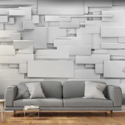 Produktbild von Fototapete selbstklebend Abstrakt 392x280 cm Tapete Wandtapete Wandbilder Klebefolie Dekofolie Tapetenfolie Wand Dekoration Wohnzimmer - 3d Effekt f-A-0254-a-a