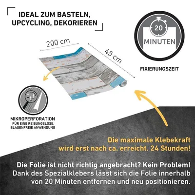 Produktbild von Perfect Fix® Klebefolie Wood ceruse - 45x200cm