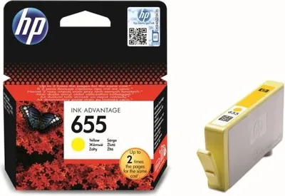 Obrázok produktu pre Žltá atramentová kazeta HP 655 CZ112AE