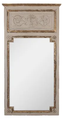 Obrázok produktu pre Clayre & Eef Zrkadlo 80x5x158 cm Béžové drevo