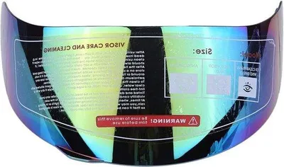 Produktbild von Wasserdichter Ersatzvisierfilm für Helme schwarz
