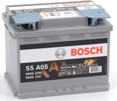 Produktbild von BOSCH S5A Starterbatterie 0092S5A050