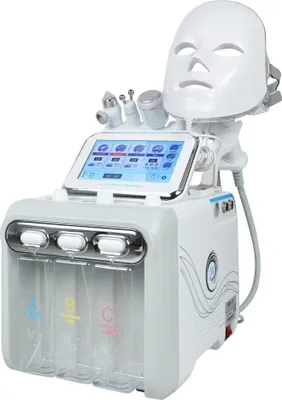 Produktbild von Professionelles H2O2 Kleinblasengerät, 7-in-1-Funktionalität, 7-Zoll-Display , Gold, EU