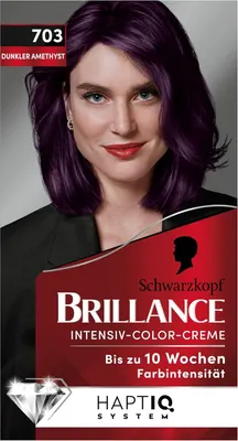 Produktbild von Schwarzkopf Brillance Gem Collection, Violett, Dunkler Amethyst, Frauen