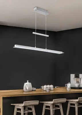 Produktbild von Reality Smash LED Pendelleuchte  18W Nickel Matt CCT einstellbare Lichtfarbe Touch