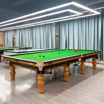 Image de Table de billard Table de billard professionnelle Table de billard de salon Surface de jeu Table de jeu