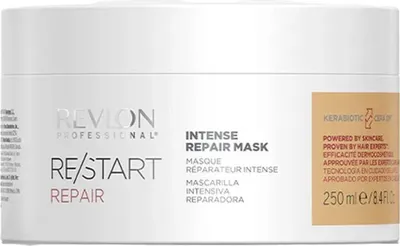 Immagine prodotto di Revlon Professional Restart Recovery Intense Recovery Mask Maschera rinforzante per capelli secchi e danneggiati 250 ml