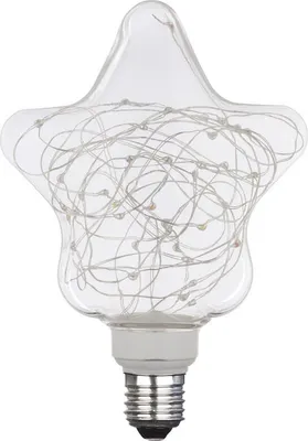 Image de LED Deko Lampe étoile E27, 30 LED multicolores, lumière d'ambiance lumière de fête