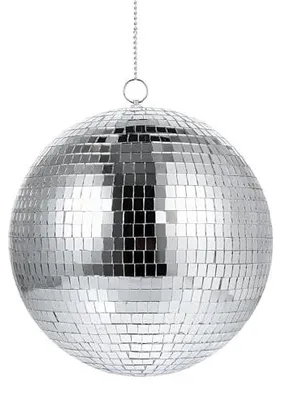 Image de Solidchoice - Boule disco de 20 cm pour décoration de fête