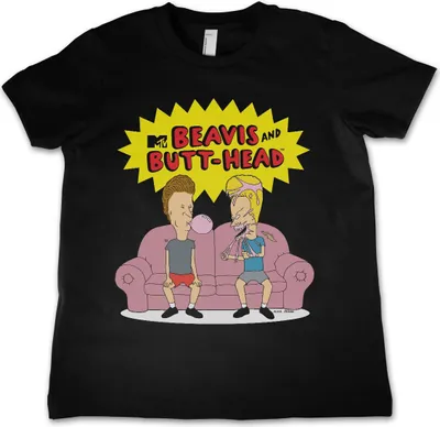 Produktbild von Beavis and Butt-Head Kids T-Shirt - 10Years-L - Black