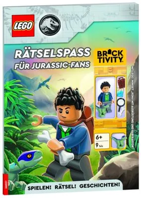 Obrázok produktu pre LEGO® Jurassic World(TM) - Rätselspaß für Jurassic-Fans, m. 1 Beilage
