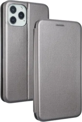 Produktbild von Beline Etui Buch Magnetisch Iphone 12/12Pro 6,1 Stalowy/Stahl