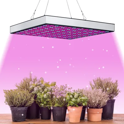 Obrázok produktu pre VINGO LED lampa na rastliny 15W svetlo na rastliny pre skleník 225 LED diód Červená modrá plnospektrálne svetlo na rastliny pre sadenice, záhradu, kvety, vnútornú záhradnú lampu