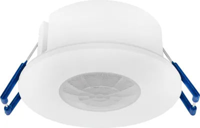 Produktbild von Ledvion - Weißer Einbau Bewegungssensor 360° mit Dämmerungsschalter 8M Reichweite Max. 600W IP65 -  EU -