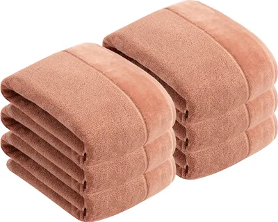 Produktbild von 6er Pack Badetuch Pure von der Marke Vossen 100 x 150 cm