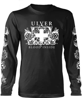 Obrázek produktu pro Ulver - "Blood Inside" tričko pro muže/dámy Uni s dlouhým rukávem PH3086 (S) (Black)