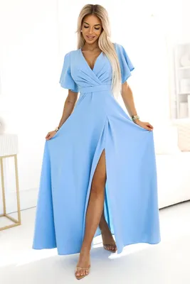 Immagine prodotto di Numoco Abito da festa donna Jennifer sky blue L