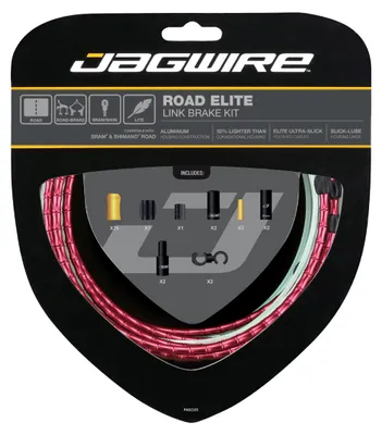 Obrázek produktu pro Jagwire RCK703 Sada brzdových článků Road Elite, červená