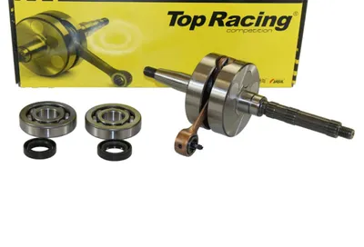 Immagine prodotto di Albero motore Top Racing + set di cuscinetti per Piaggio TPH Sfera ZIP NRG NTT SSL25 fino a +16000 giri/min