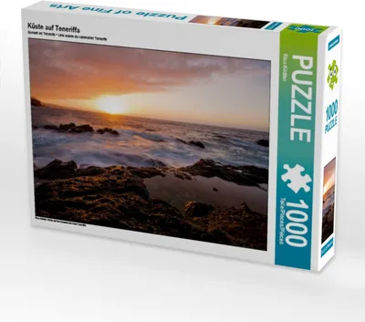 Produktbild von Calvendo Küste auf Teneriffa 1000 Teile Puzzle quer 640x480mm, Ködder Rico; 7296035