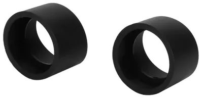 Produktbild von 2 Stück Gummi-Okularabdeckung mit 36 mm Durchmesser, Zubehörschutz für Stereomikroskope (schräger Winkel)
