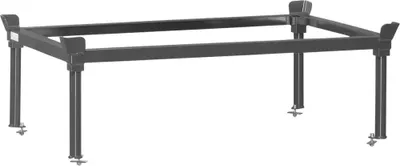Produktbild von Fetra Aufsetzrahmen für Paletten-Fahrgestell 1.210 x 810 x 370 mm, 1.200 kg - Grey Edition